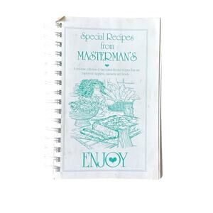 Special Recipes From Masterman’s VTG SpiralCommunity Cookbook Local Recipes